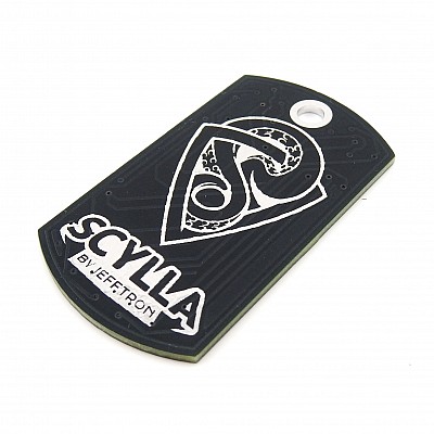 Scylla Dog Tag Keychain